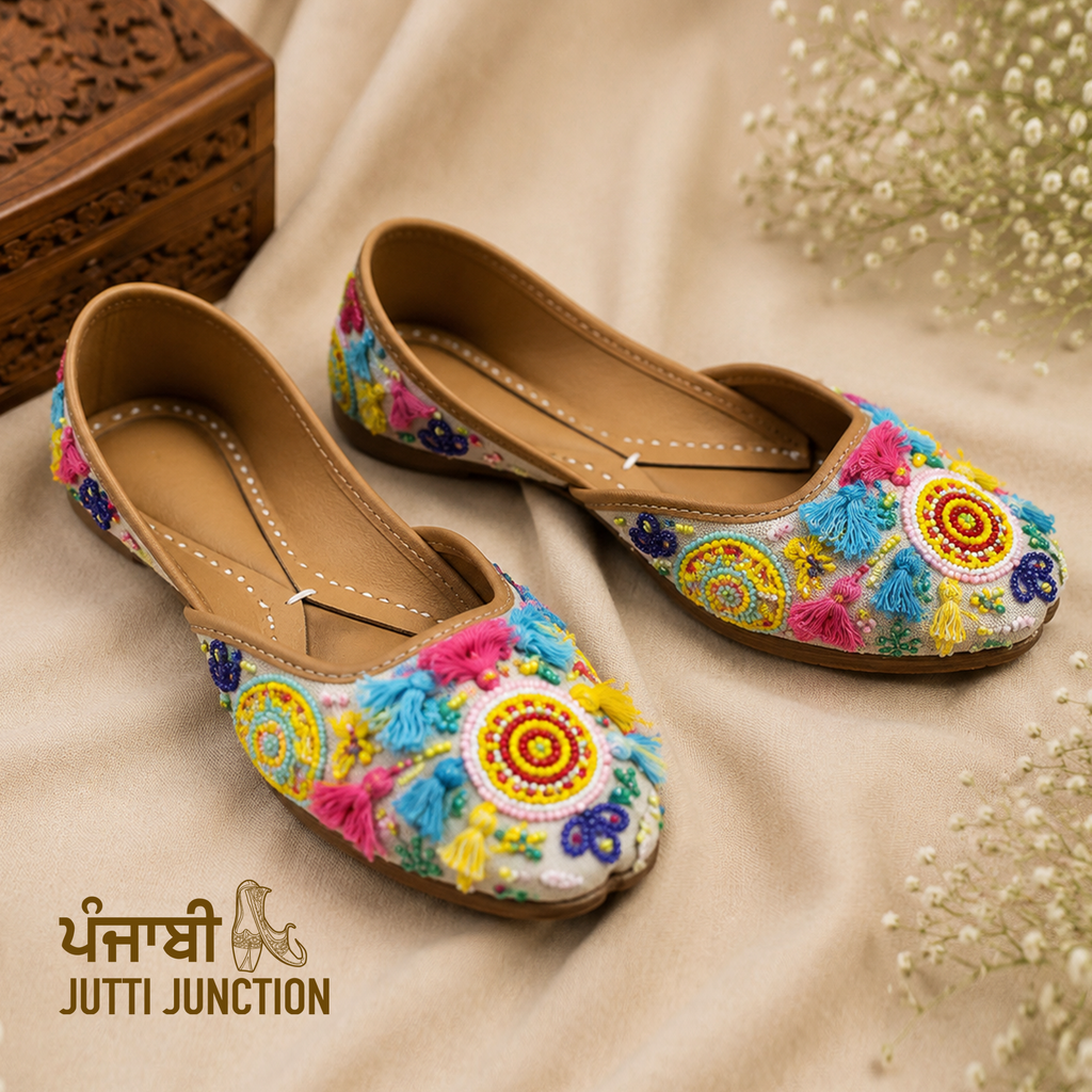 Phulkari Fiesta Jutti