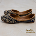 Royal Midnight Blue Jutti